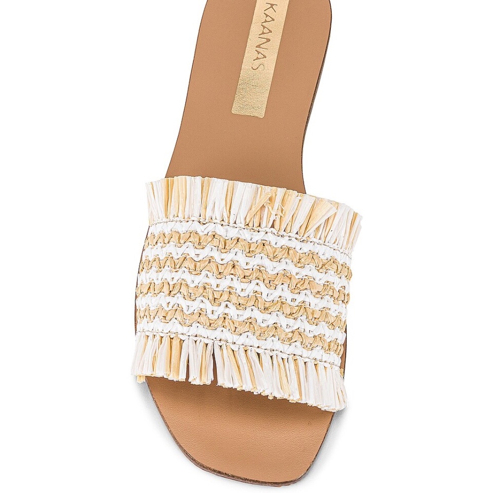 Kaanas - Sabelly Slide in Natural - Size 9